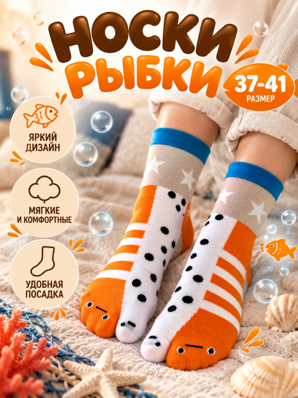 Носки Рыбки